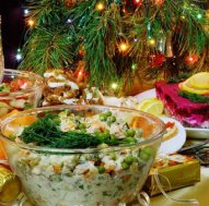 Салаты на новый год 2016: новые рецепты с фото и описанием