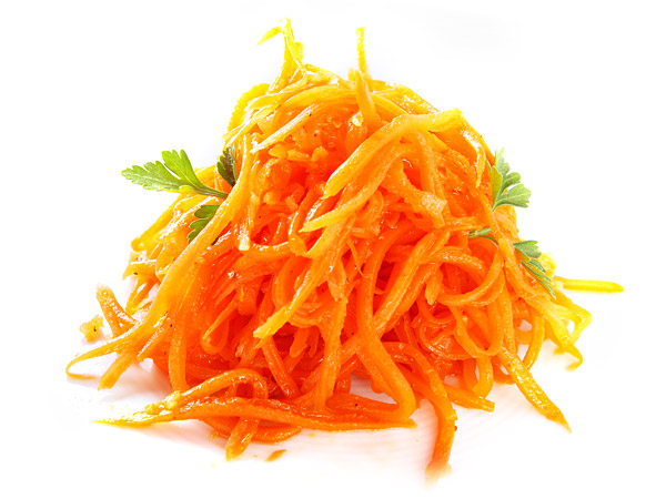 Салаты с корейской морковью