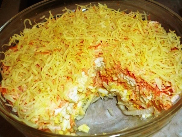 салат французский рецепт с чипсами рецепт