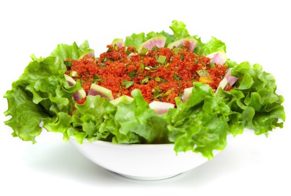 Салат из булгура с сельдереем и гранатом – кулинарный рецепт