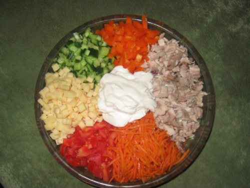 Рецепт приготовления 3-х разновидностей очень популяроного и вкусного салата Ромашка