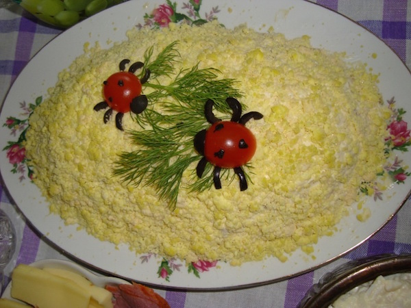 Зимний салат