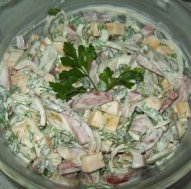 Баварский салат — праздник вкуса на вашем столе!