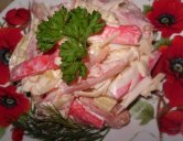 Салат «Красное море» — рецепты, способы приготовления