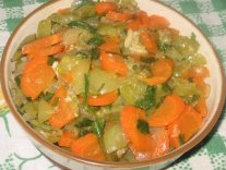 Рецепт салата из зеленых помидоров
