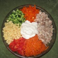 Рецепт приготовления 3-х разновидностей очень популяроного и вкусного салата Ромашка