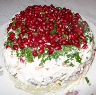 Салат Мясной — сытное блюдо, на любой праздник