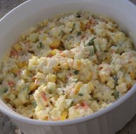 Рецепт крабового салата с рисом: сытно, ярко, вкусно!