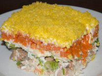 Пошаговые рецепты салата «Мимоза»