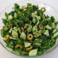 Зелёные салаты – вкусная и полезная еда на вашем столе
