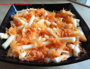 Салат из редьки и моркови — пикантные рецепты для каждого случая