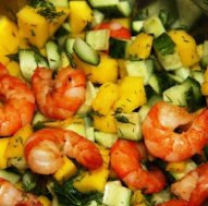 Салат с манго украсит любое застолье, подарит витамины и порадует вкусом!