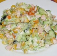 Салат с копченой куриной грудкой: варианты — на любой вкус!