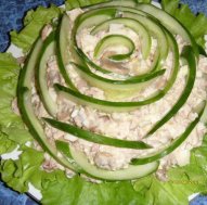 Салат с сельдью — вкусные рецепты для вашего стола