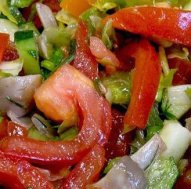 Салат с шампиньонами маринованными
