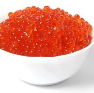 Вкусные салаты с красной икрой