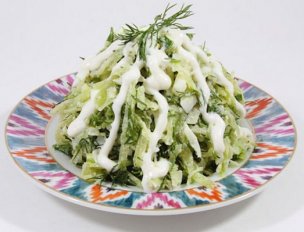 Вкусные быстрые салаты из сочной зеленой свежей редьки