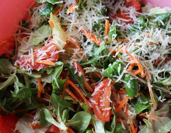 Легкий морковный салат